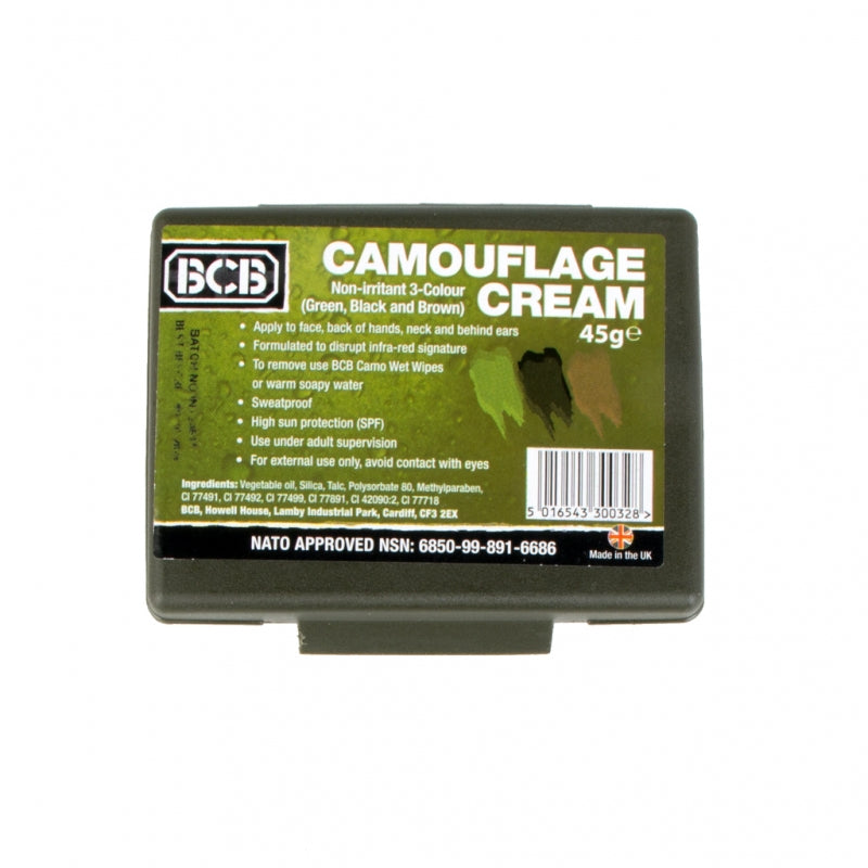 CREMA MASCHERAMENTO 3 COLORI CON SPECCHIO - BCB
