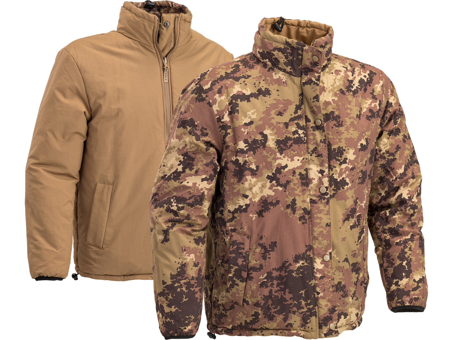 Giacca Reversibile Vegetato/Tan - DEFCON 5