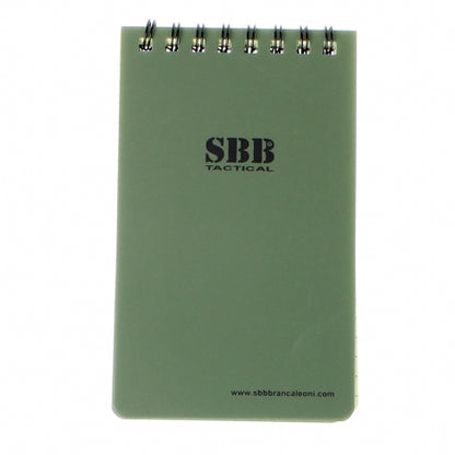 Block Notes impermeabile - Small SBB