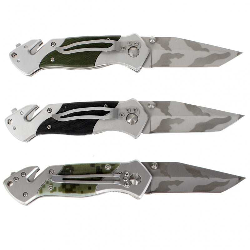 Coltello tactical con tagliacime