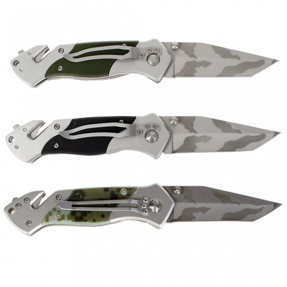Coltello tactical con tagliacime