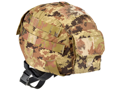 COPRI ELMETTO RIP-STOP con Copri Slitta e ganci interni - DEFCON 5