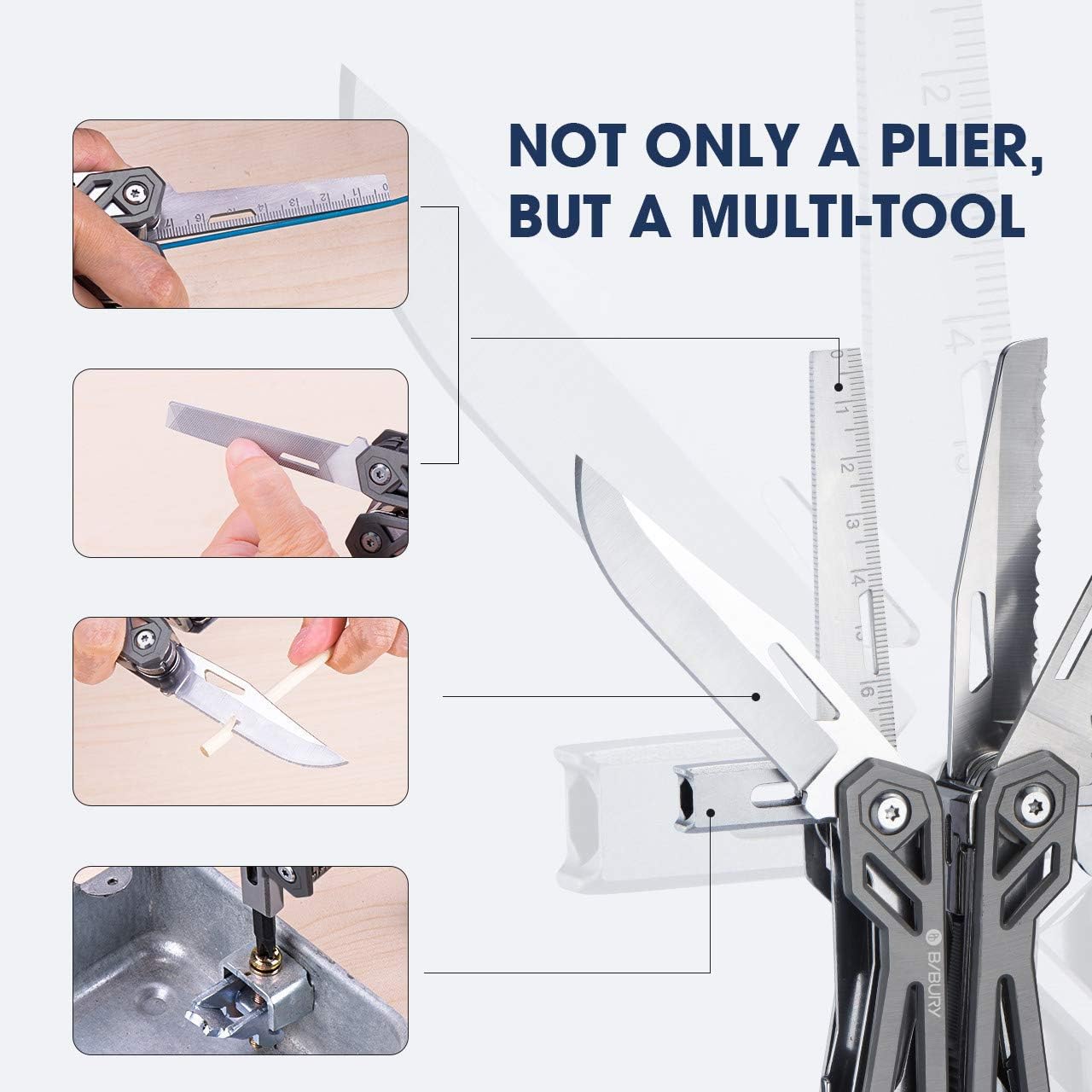 Pinza multiuso BIBURY 21 in 1